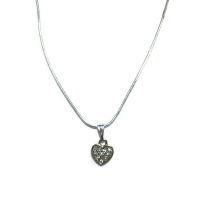 Bij hangoorbellen passende ketting